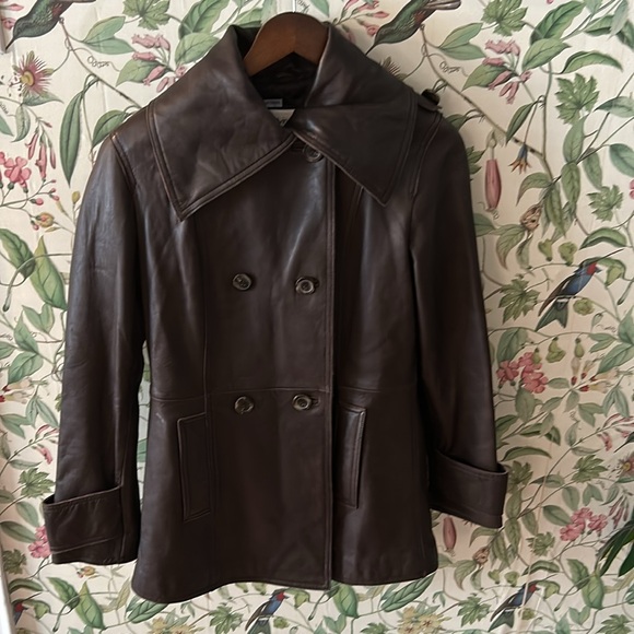 Calvin Klein Jackets & Blazers - Calvin Klein Quilted Leather Jacket *oversized